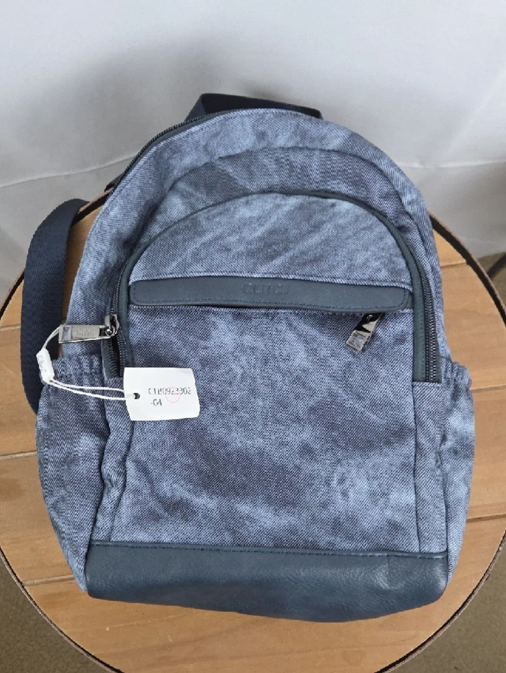 Cluci.. New Denim Casual Backpack -like New!